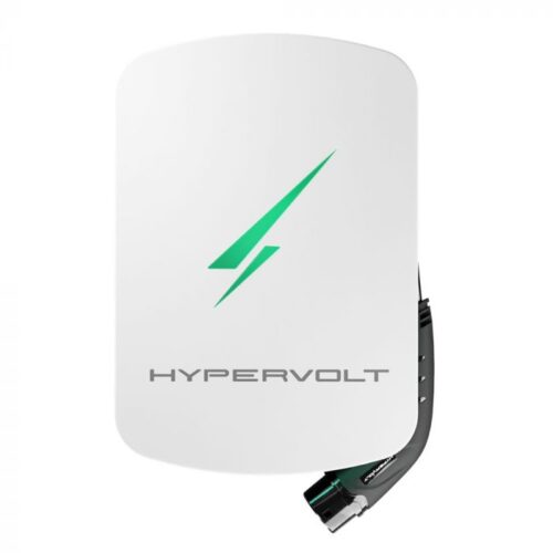 Hypervolt battery pack with a lightning bolt on it.